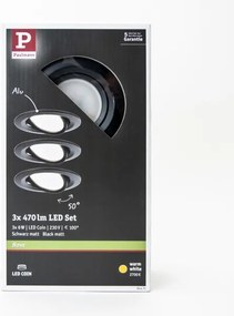 Paulmann 94471 - KÉSZLET 3xLED/6W IP23 Fürdőszobai beépíthető lámpa NOVA 230V