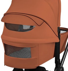 Lionelo - MIKA PLUS 3 az 1-ben kombinált babakocsi, rozsdabarna