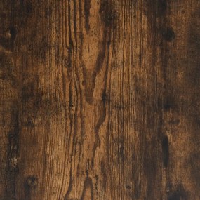 füstös tölgy kanapéágy fiókkal matrac nélkül 90x200 cm