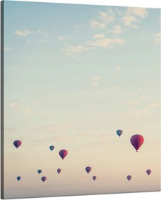 Vászonkép Ifjúsági Léggömbök Ég Természet Naplemente 80x100