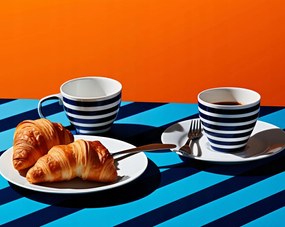 Poszter 76x60,5cm Croissanty