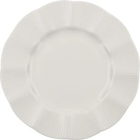 24 részes porcelán étkészlet krém