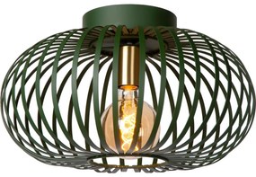 Lucide 78174/40/33 - Mennyezeti lámpa MANUELA 1xE27/60W/230V átm. 39,5 cm zöld