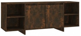 füstös tölgy színű szerelt fa TV-szekrény 130x35x50 cm