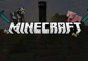 Poszter, Mojang, Minecraft, Creeer, Alex, Enderman, Zombie,