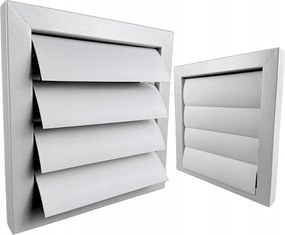 Szellőző Redőny Kivezető Rács 25x25 250x250