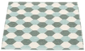 Zöld-türkiz kültéri-beltéri szőnyeg 60x70 cm Dana Army – Pappelina