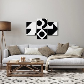 Kép - Geometriai absztrakció N⁰1 (90x60 cm)