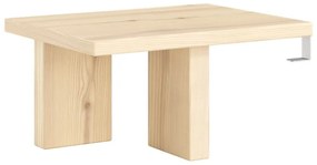 Natúr színű borovi fenyő éjjeliszekrény Japan – Karup Design