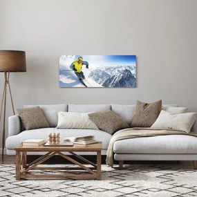 Kép - Síelő (120x50 cm)