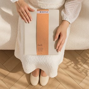 Krémszínű dimout (részleges sötétítő) függöny 140x250 cm Carli – Restilo