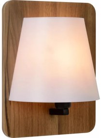 Lucide 77281/01/70 - Fali lámpa IDAHO 1xE14/15W/230V barna