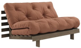 Narancssárgás rézszínű kinyitható kanapé 140 cm Roots – Karup Design