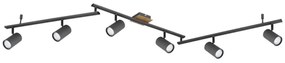 Globo 57910-6G - spotlámpa ROBBY 6xGU10/35W/230V antracit