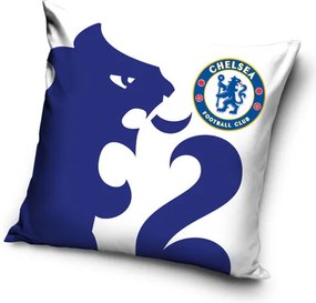 Chelsea FC Blue Lion párnahuzat, 40 x 40 cm