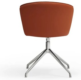 Narancssárga kárpitozott étkezőfotel szett 2 db-os Add – Teulat