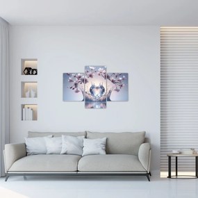 Kép - Gyémánt szív (90x60 cm)