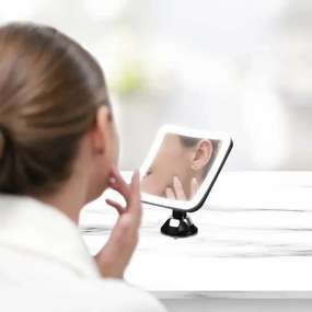 LED Kozmetikai tükör LED/3,2W/4,5V 3xAA IP44