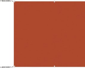 vidaXL terrakotta oxford-szövet függőleges napellenző 180 x 1200 cm