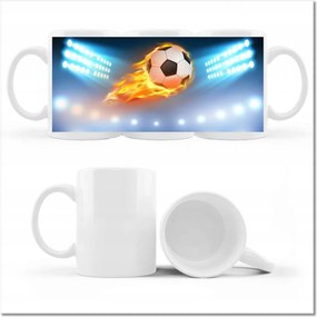 Fotó bögre Forró meccs Lángoló gally