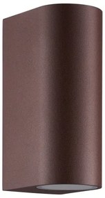 Nordlux - Kültéri fali lámpa DION 2xGU10/25W/230V IP44 rezavá