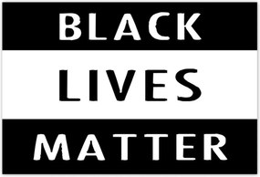 Poszterek 185x125 Black Lives Matter Blm