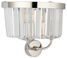 Endon 106448 - CHESTERFIELD fali lámpatest 2xE14/6W/230V fényes króm