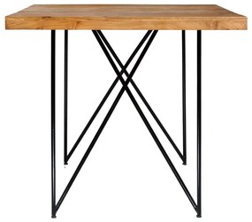 Tömör akácfa étkezőasztal 180 x 90 x 76 cm