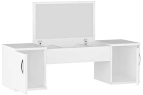 Sminkasztal MERCAN 39x100 cm fehér