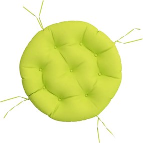vidaXL világoszöld oxford-szövet kerek párna Ø 60 x 11 cm