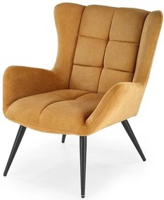 BYRON fotel mustársárga