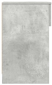 betonszürke éjjeliszekrény fiókkal 20 x 36 x 60 cm