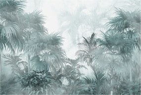 Fotótapéta Flizelin Design Divatos Egzotikus zöld 104x70 Ragasztó