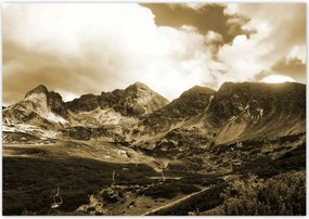 Poszterek 100x70 Tátra Lengyel hegyek Kilátás