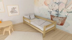 Ala fenyő gyerekágy natúr 80x160 + habmatrac