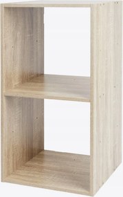 Szekrény Polc 34,5 x 32 x 67,5 Világos Tölgy Függő Álló Skandináv