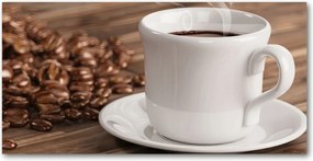 Konyhai panel Kávéscsésze 120x60 cm Ragasztó