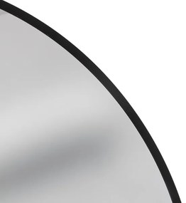 Atmosphera - Fali tükör ALICE, 70 cm átmérő, fekete