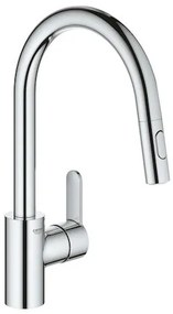 Mosogató csaptelep Grohe Eurostyle Cosmopolitan kihúzható zuhannyal króm 31482003