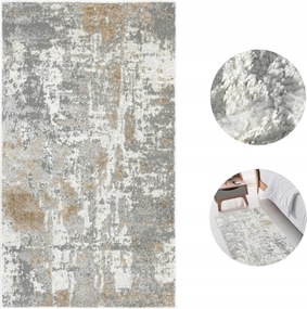 Modern Szőnyeg 67x120cm Szürke Kopottas Hálószoba Szőnyeg Loft Stílusú