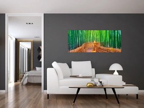 Kép - Japán bambusz erdő (120x50 cm)