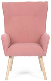 Rózsaszín Kordbársony U-Fotel. AK-314 PINK2