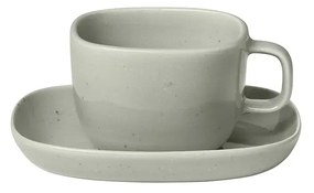 2 db-os kávéscsésze készlet, VAHLO kollekció | Ma 6 cm, Ø 8,5 cm - Mirage szürke - Blomus