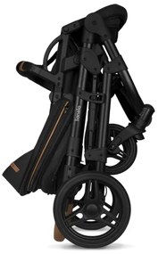 Lionelo - 2 az 1-ben kombinált babakocsi MARI TOUR Fekete ónix