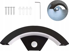 Kültéri Led Fali Lámpa Bejárati Ajtó Fölé 18W mozgásérzékelővel