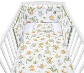 3-részes ágyneműhuzat New Baby 100/135 cm Jungle