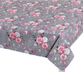 Bellatex Adéla Virág abrosz rózsaszín rózsa, 120 x 140 cm, 120 x 140 cm