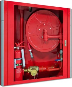 Vászonkép 30x30 Tűzoltó vízpumpa
