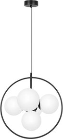 KAJA K-3838 INEZ Fekete Színű Függeszték 5xE14 10W IP20