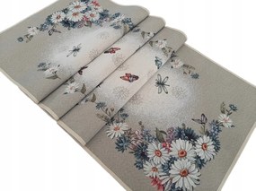 Futópad 47x140 cm gobelin asztalra padra Nagy Választékban virágos Mintákkal